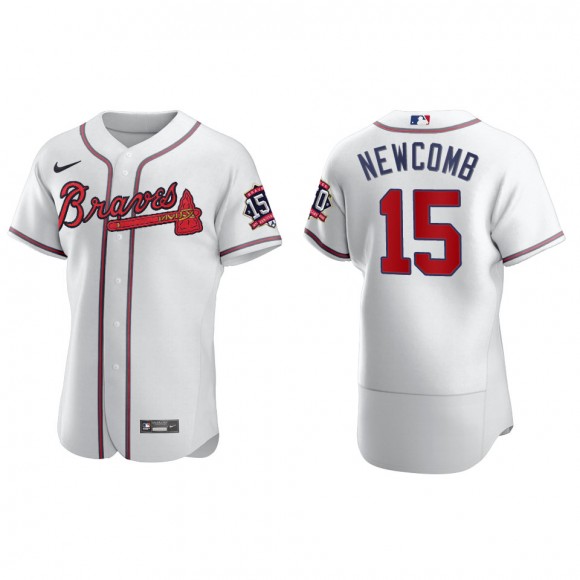 Sean Newcomb White 2021 World Series 150th Anniversary Jersey