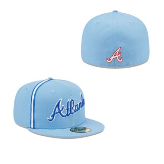 Atlanta Braves Powder Blues 59FIFTY Fitted Hat