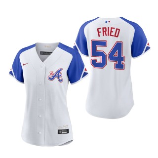 Max Fried Women's Atlanta Braves White 2023 City Connect Replica Jersey